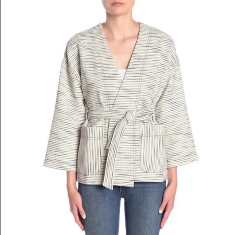 Madewell Texture & Thread Wrap Jacket - image 1